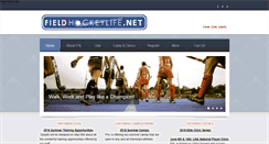 Desktop Screenshot of fieldhockeylife.net